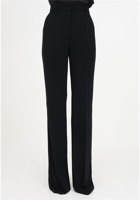 Women's black wide leg trousers MAX MARA | 2416131011600001